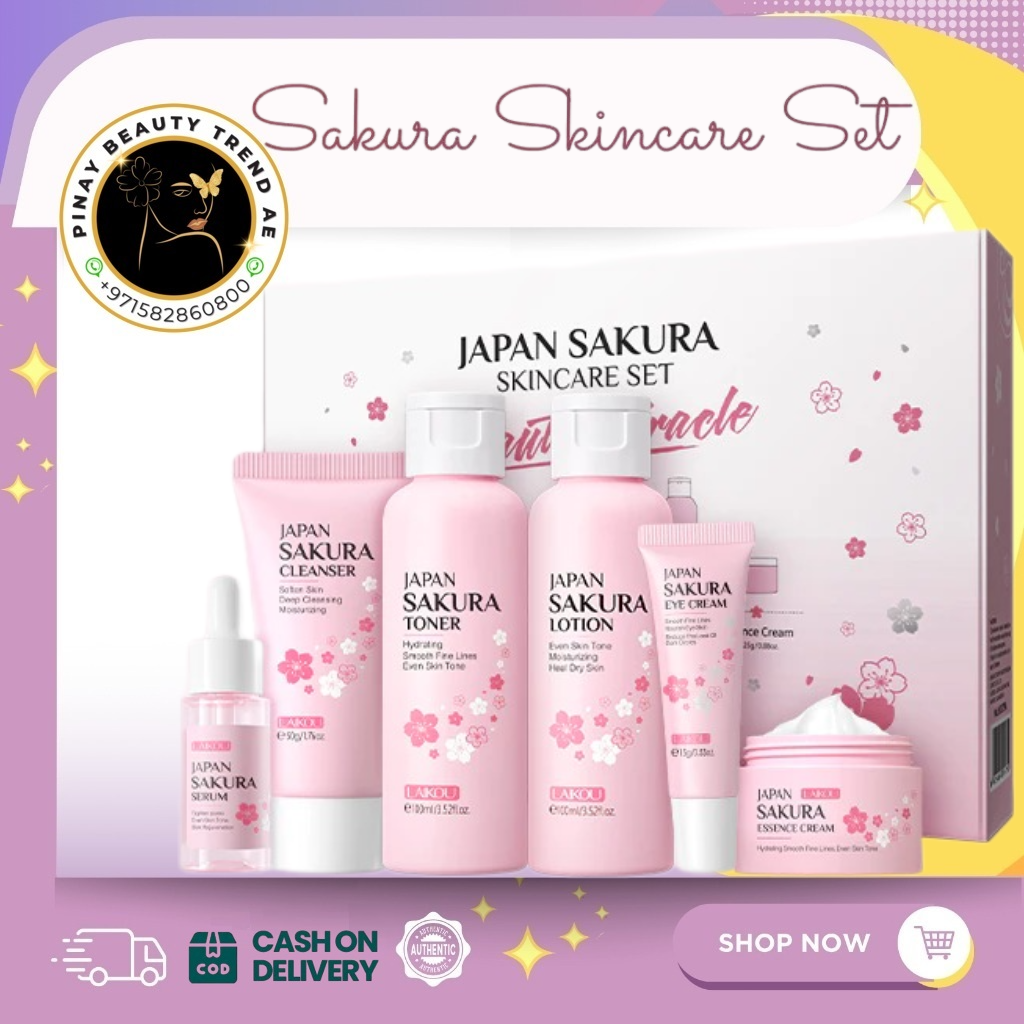 Japan Sakura Skin Care Set