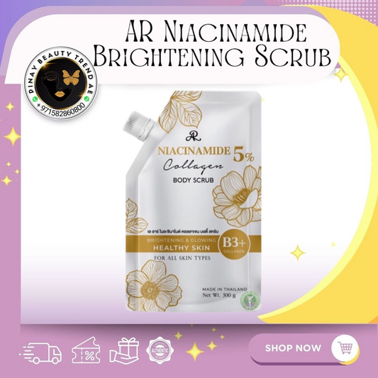 AR Niacinamide 5% Collagen Face & Body Whipped Scrub 330g