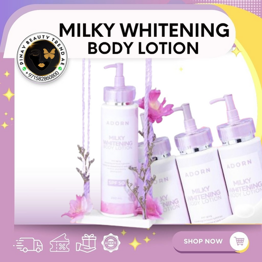 Adorn Milky Whitening Body Lotion SPF50 250ml