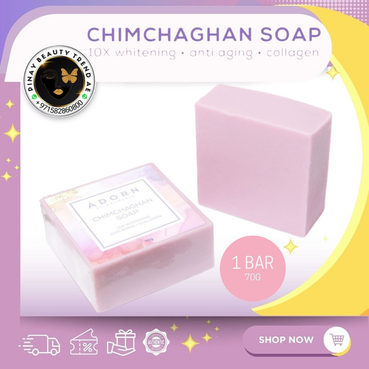 Adorn Chimchaghan Whitening Anti Aging Collagen 10x Soap  70g