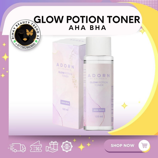 Adorn Glow Potion AHA BHA Toner 120 ml