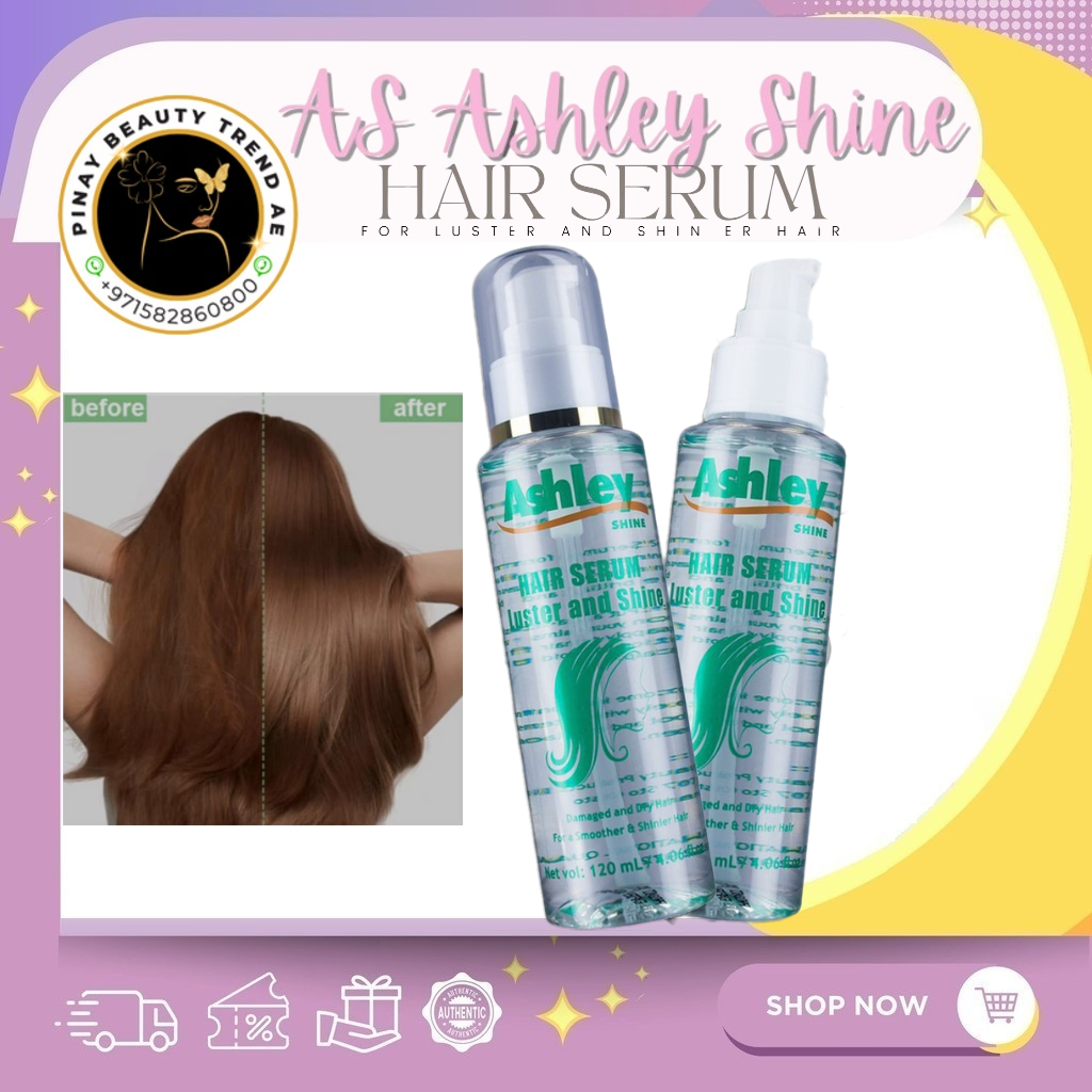 Ashley Hair Serum For Dry Hair Treatment Oil Serum Care Hair Care 120ml