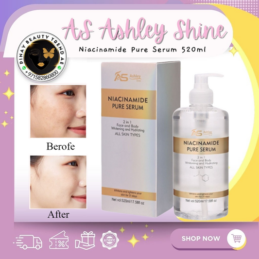 Ashley Shine 2in1  Face & Body Niacinamide Pure Serum 520ml