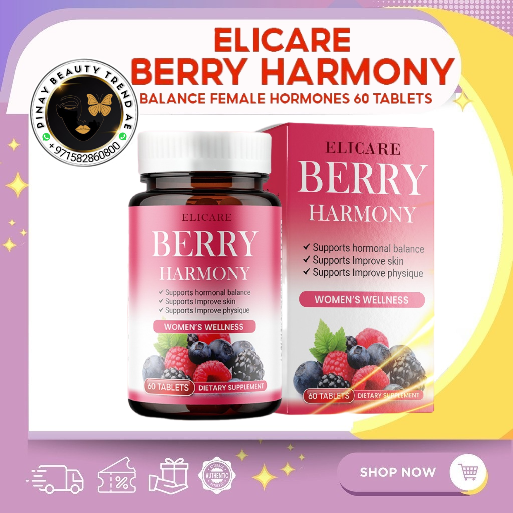 Elicare Berry Harmony - Balance Female Hormones Tablet