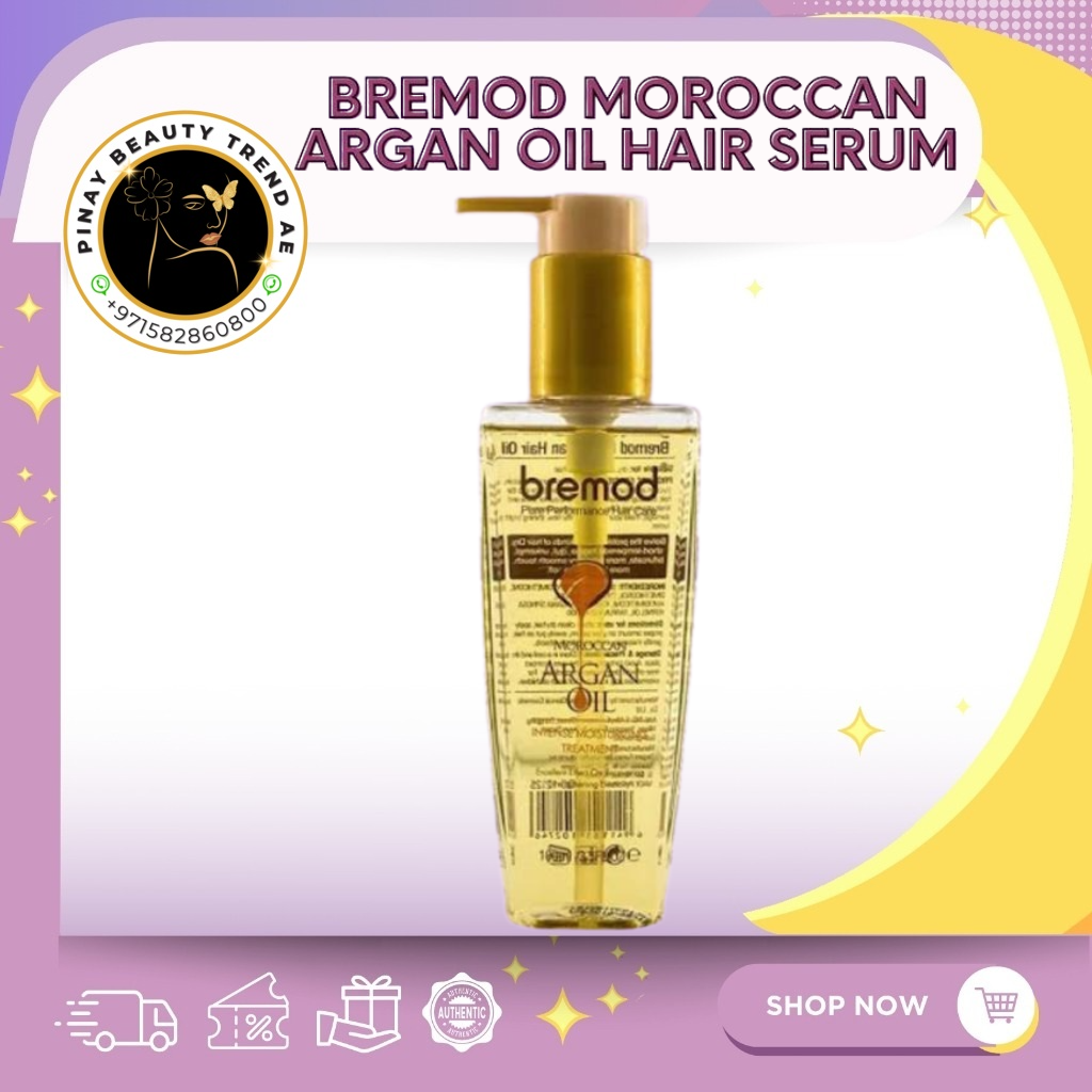 Bremod Hair Serum Vitamin E Argan Oil Serum 100ml