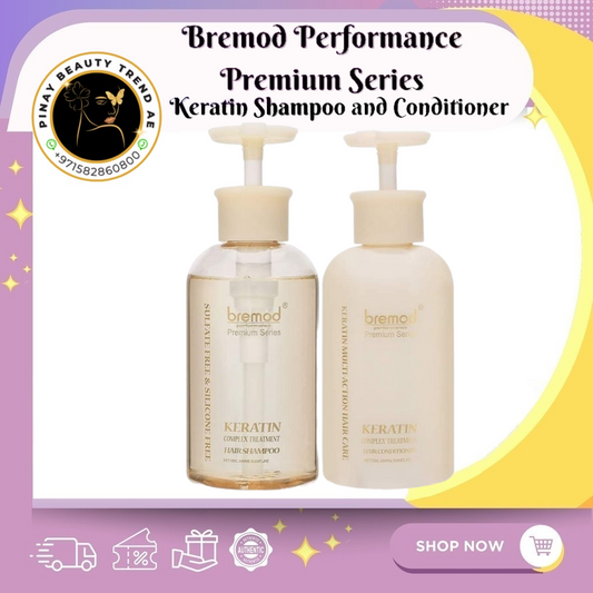 Bremod Premium Series Keratin Complex Shampoo And Conditioner 350ml