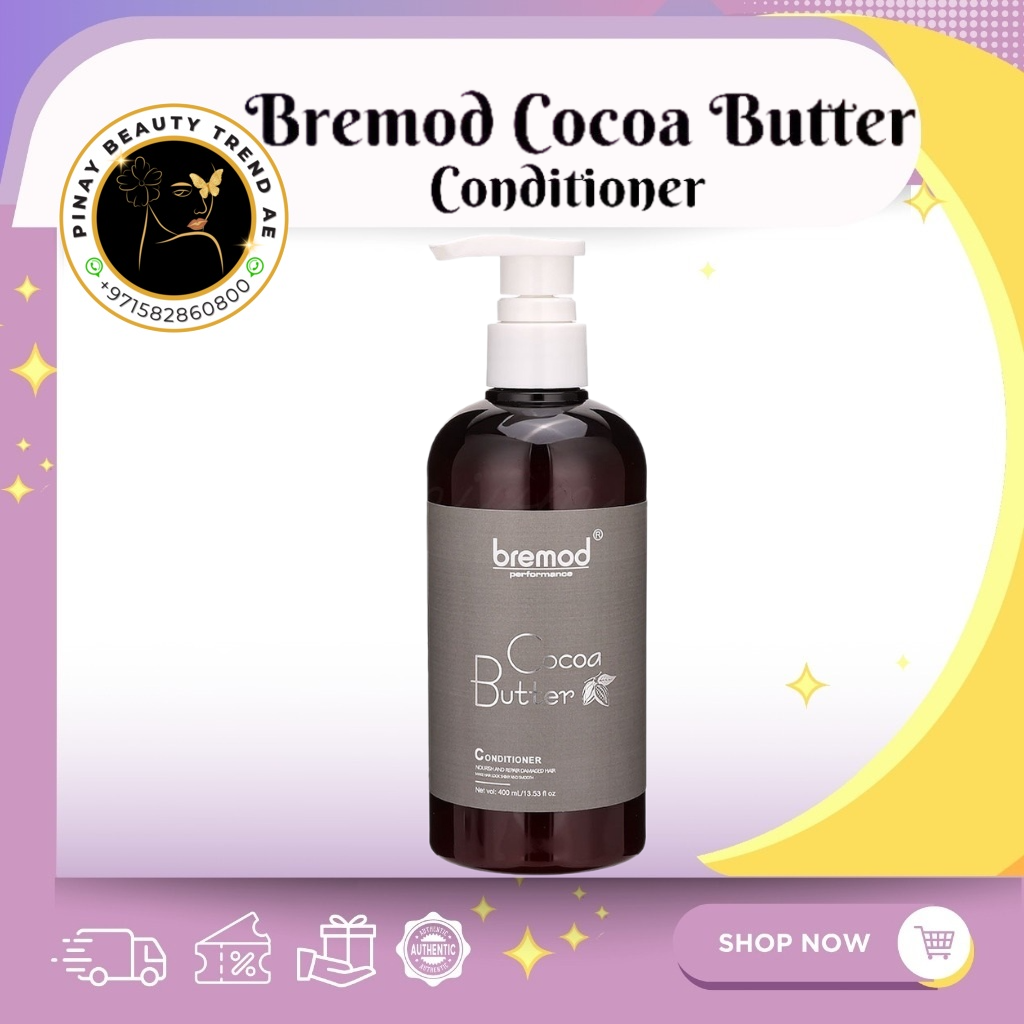 Bremod Premium Cocoa Butter Shampoo And Conditioner 400ml