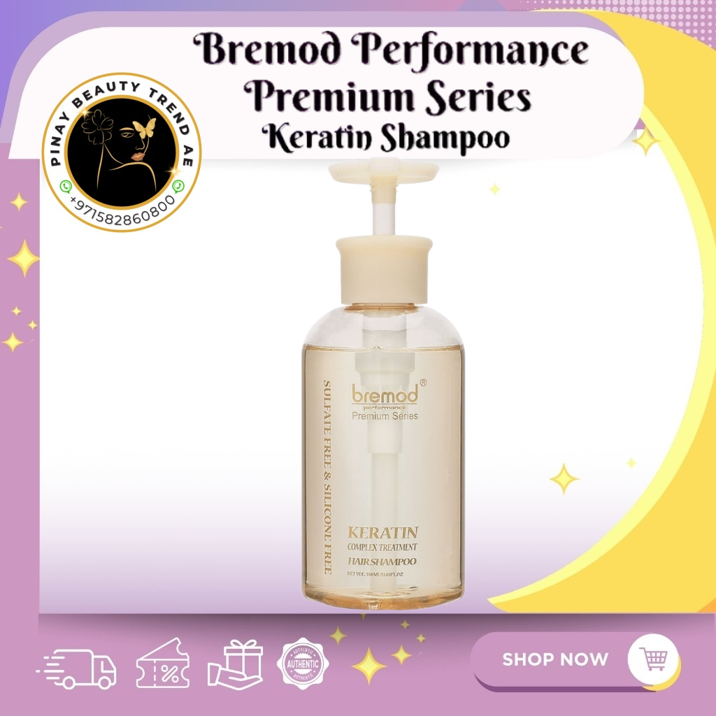 Bremod Premium Series Keratin Complex Shampoo And Conditioner 350ml