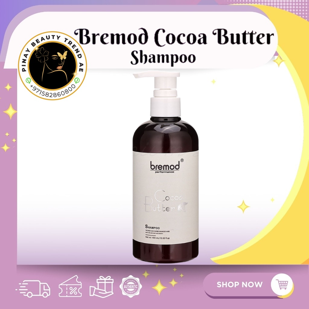 Bremod Premium Cocoa Butter Shampoo And Conditioner 400ml