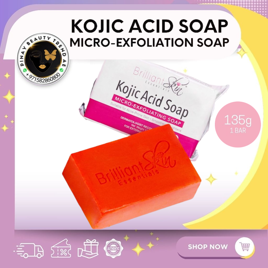 Brilliant Kojic Acid Micro-Exfoliating Big Soap 135g