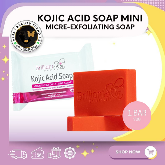 Brilliant Kojic Acid Micro-Exfoliating Mini Soap 70g