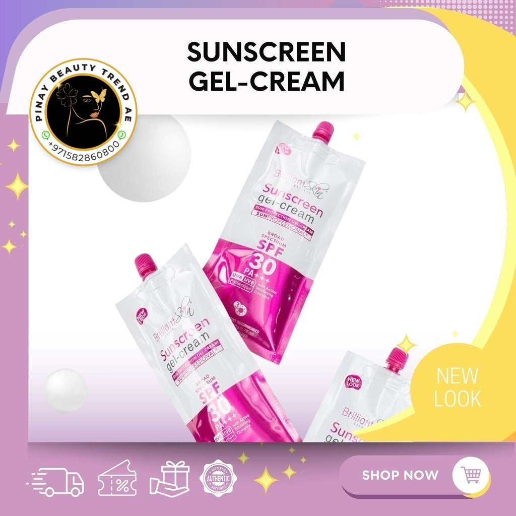 Brilliant Sunscreen Gel Cream SPF30 50g