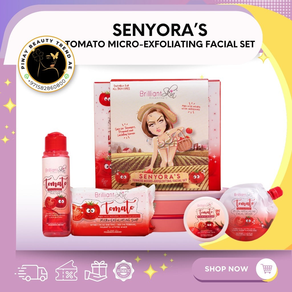 Brilliant Tomato Micro-Exfoliating Facial Set