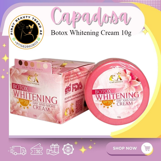 Capadosa Botox whitening Cream with SPF70 10g