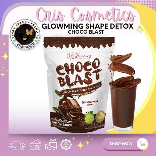 Cris Cosmetics Glowming shape Detox Choco Blast 10's