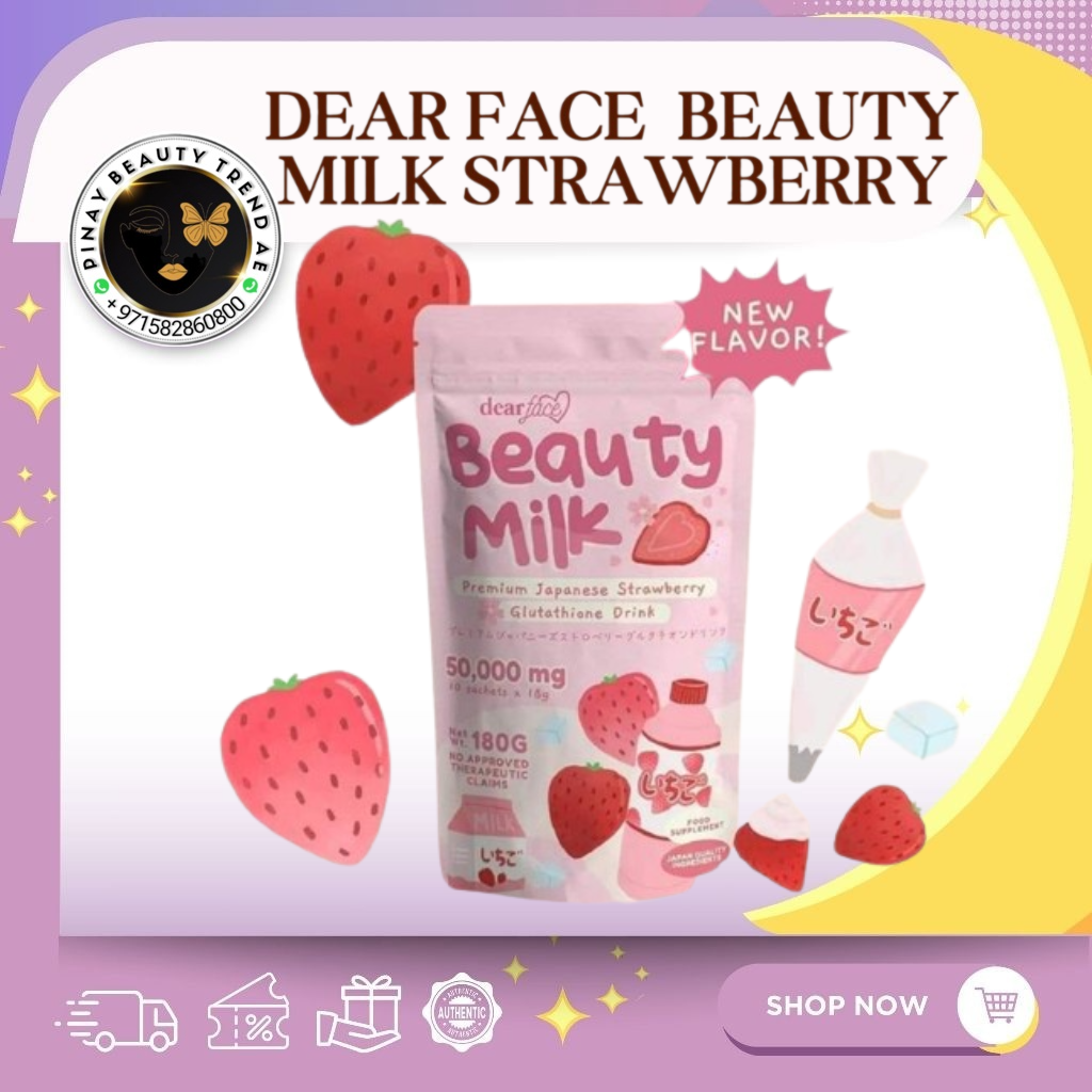 Dear Face Beauty Milk Strawberry