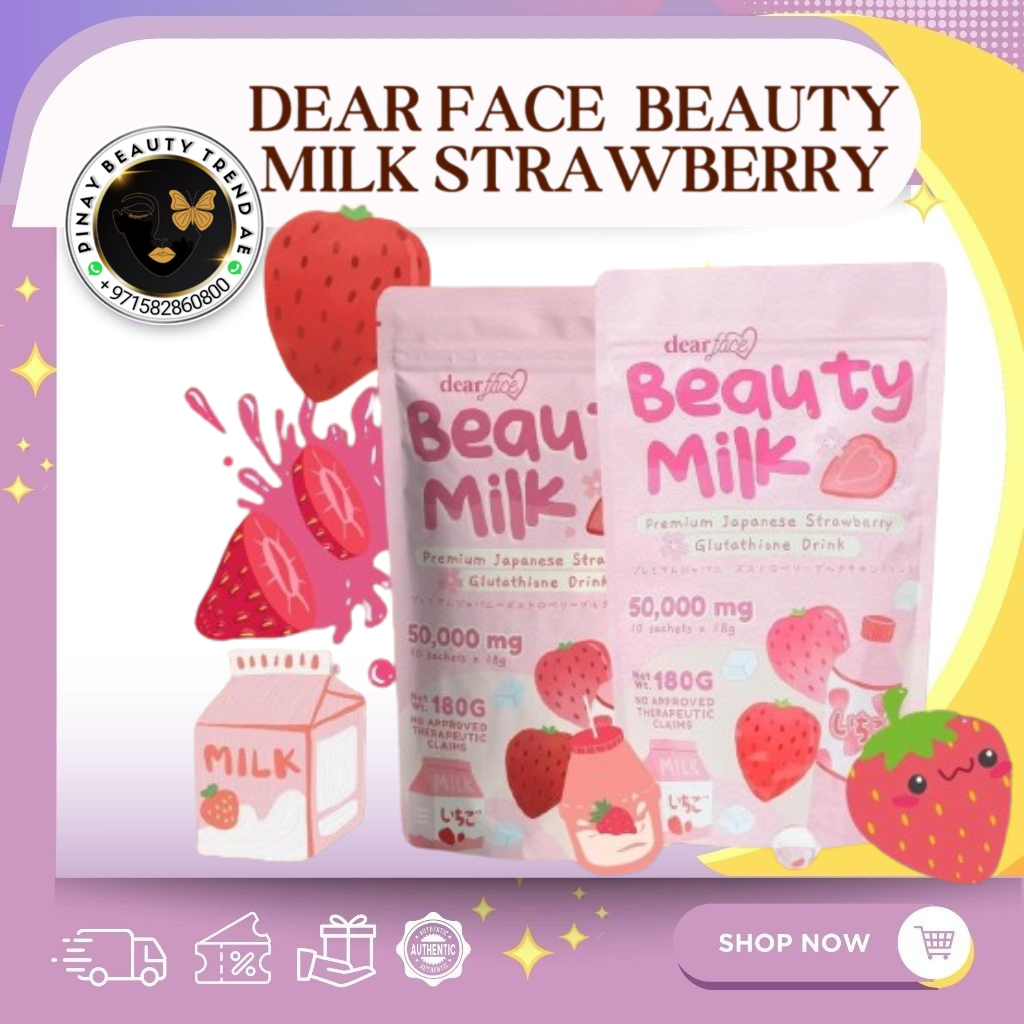 Dear Face Beauty Milk & Beauty Bean