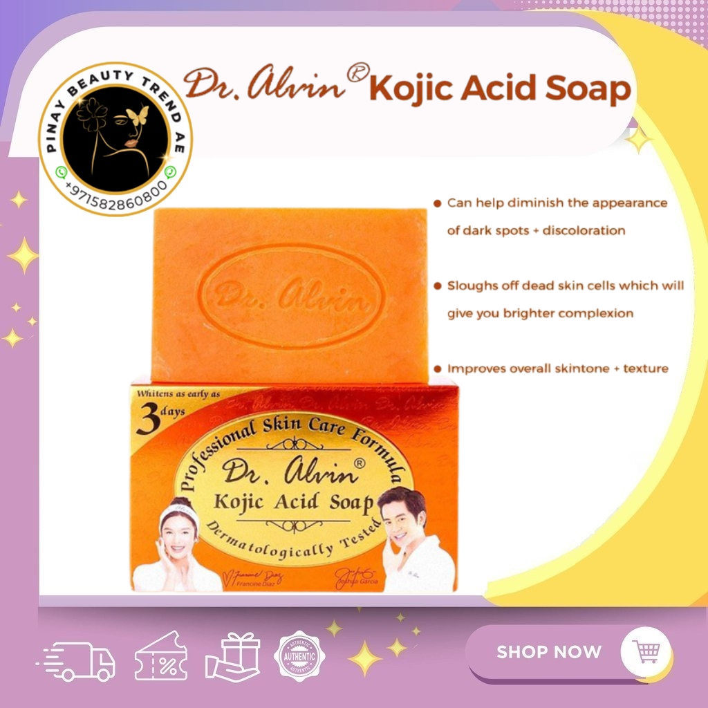 Dr Alvin Kojic Acid Soap 135g