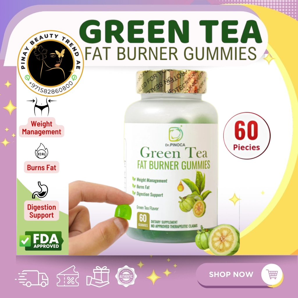 Dr Pinoca Green Tea Fat Burner Gummies