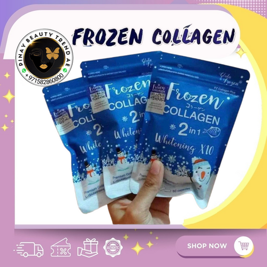 Frozen Collagen 2 in 1 Whitening x10  Capsule 60's