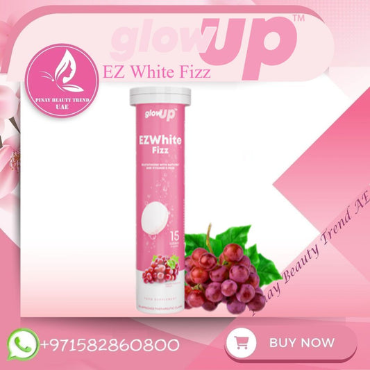 Glow Up EZWhite Fizz Effervescent Glutathione with Collagen and Vitamin C