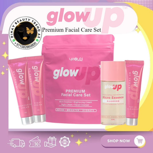 Glow Up Premium Facial Care Set with Gold Conduction Technology