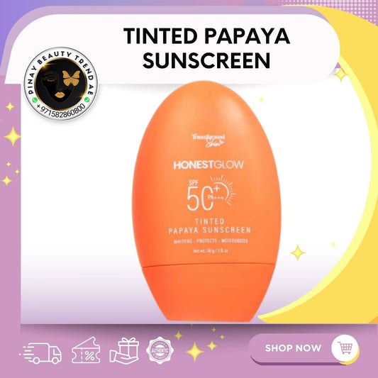 Honest Glow Papaya Tinted Sunscreen 50g