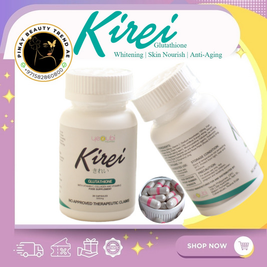 Kirei Glutathione with Collagen, Vitamin E and C 500mg