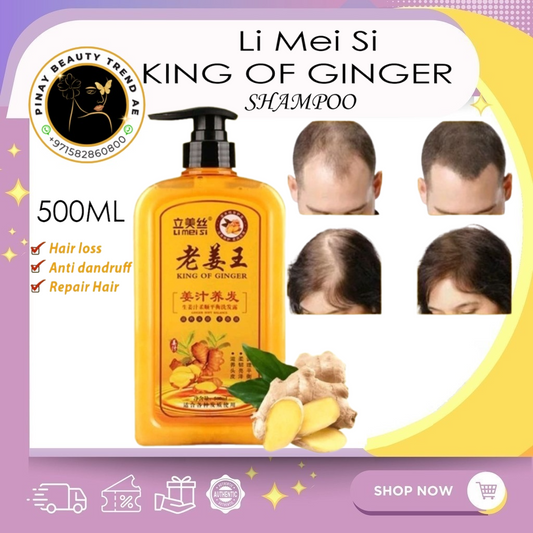 LI Mei Si Ginger Shampoo Anti-Hair Loss Shampoo 500ML