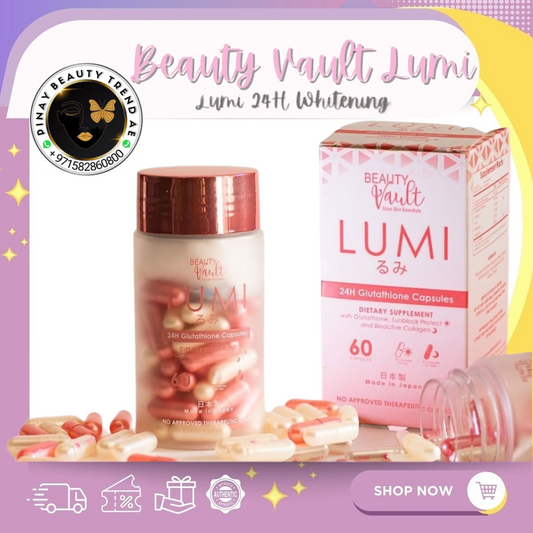 Lumi 24H Glutathione Whitening Capsules