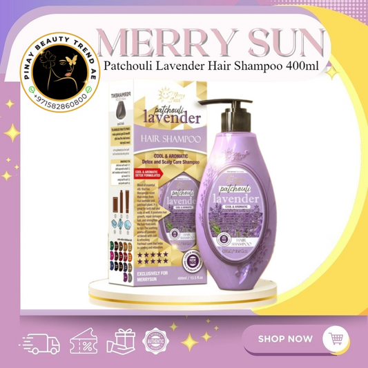 Merry Sun Patchouli Lavender Shampoo 400ml