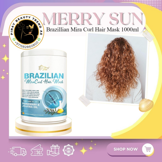 Merry Sun Brazilian Mira Curl Hair Mask 1000ml