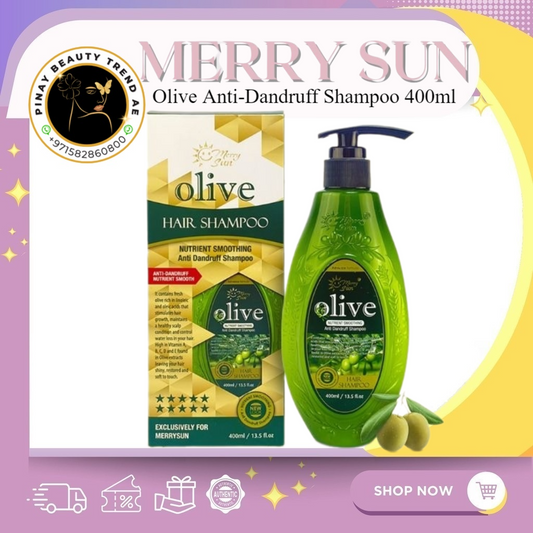 Merry Sun Olive Anti Dandruff Shampoo 400ml