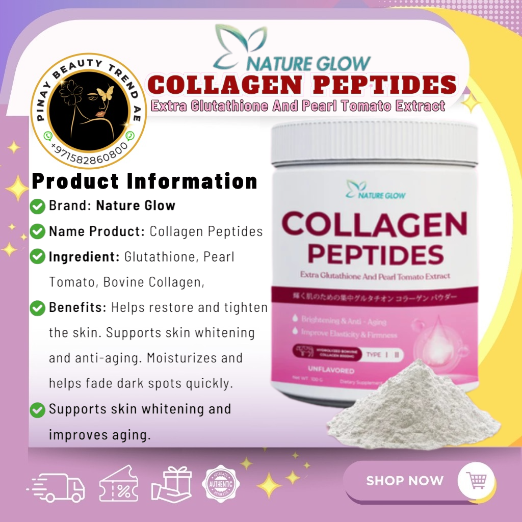 Nature Glow Collagen Peptides Powder 100g