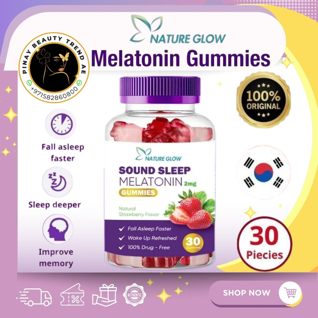 Nature Glow Sound Sleep Melatonin 30's Gummies