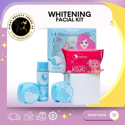 Prestige Whitening Facial Kit | Mild Maintenance Set