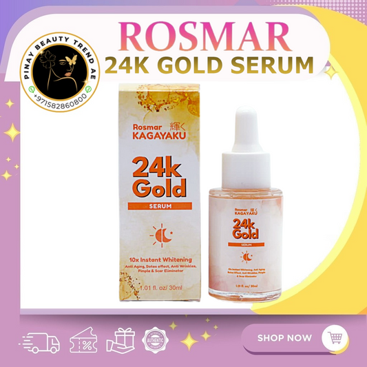 Rosmar Kagayaku 24K Gold Serum 30ml