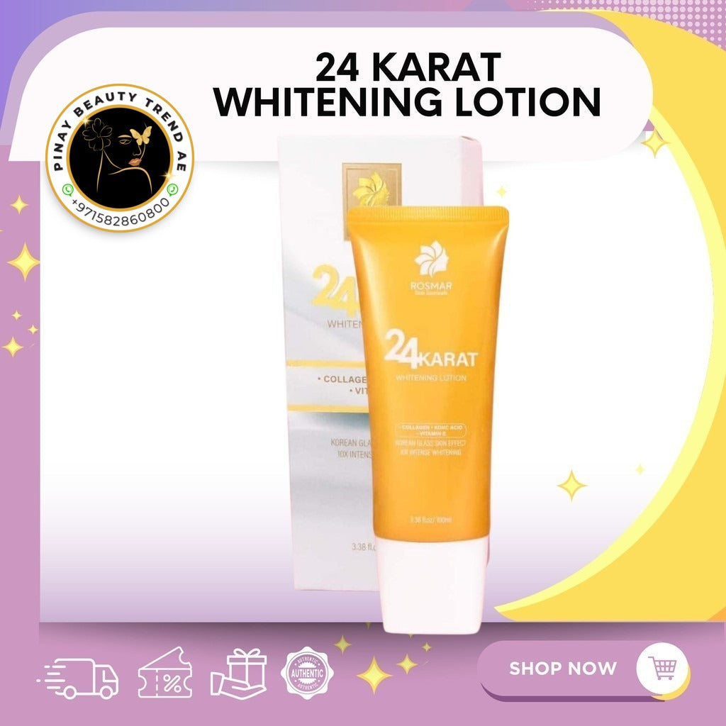 Rosmar 24 Karat Whitening Lotion 100ml