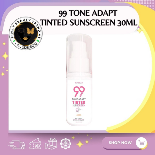 Rosmar 99 Skincare Tone Adapt Tinted Sunscreen 30ml