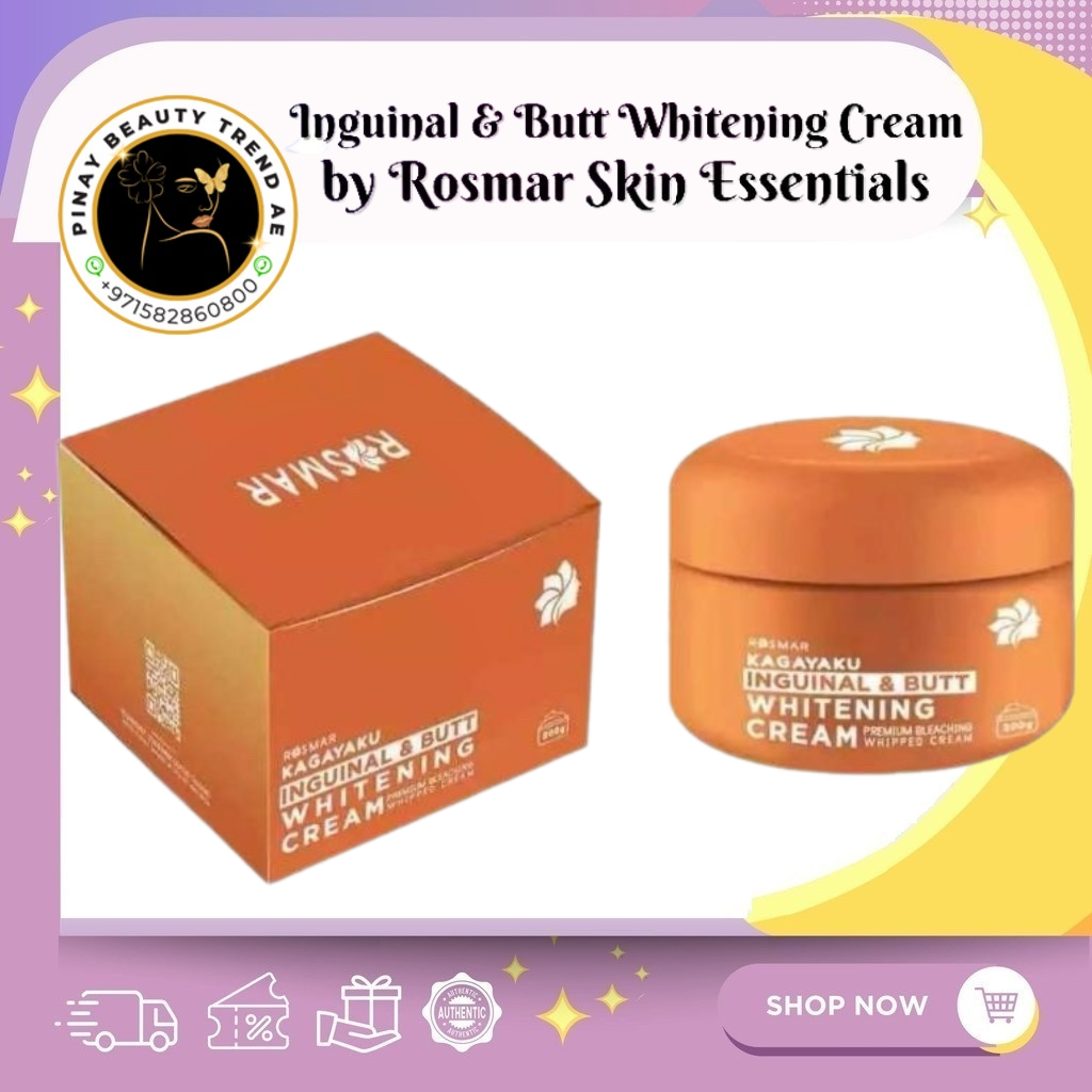 Rosmar Kagayaku Inguinal & Butt Whitening Cream 300g