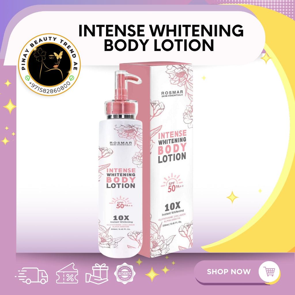 Rosmar Intense Whitening Lotion 250ml