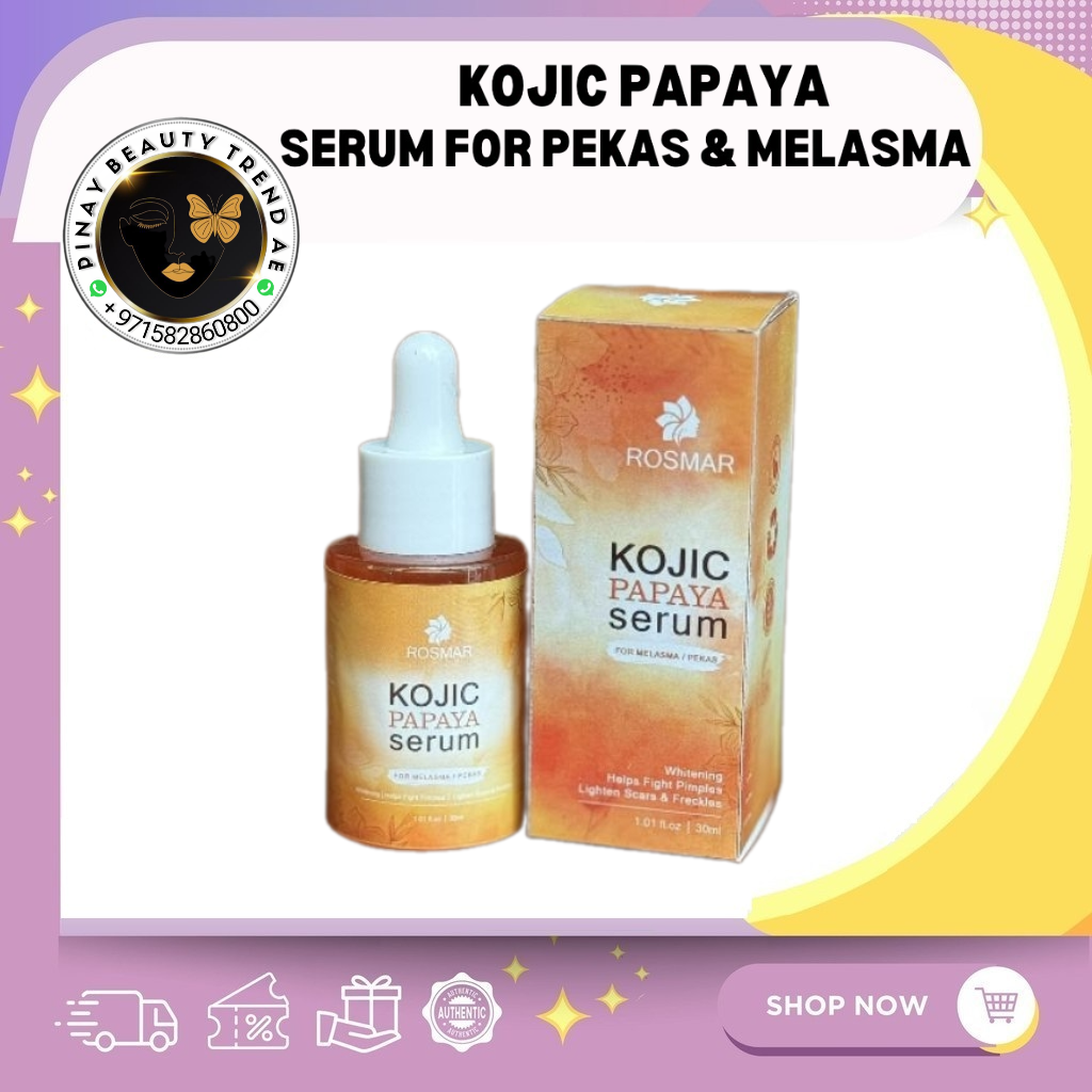 Rosmar Kojic Papaya Serum 30ml