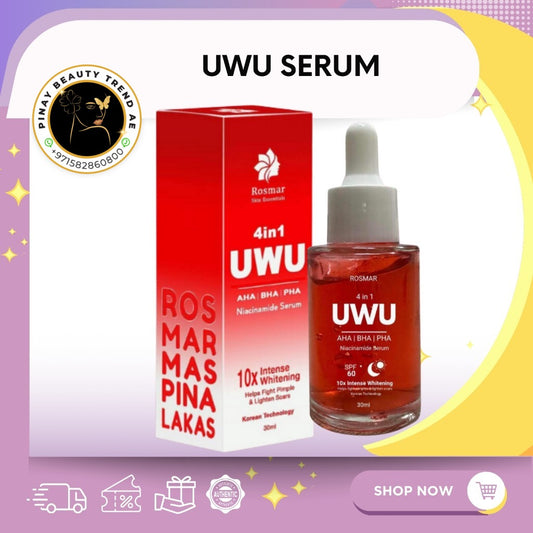 Rosmar Uwu 4in1 AHA BHA PHA Niacinamide Serum 30ml