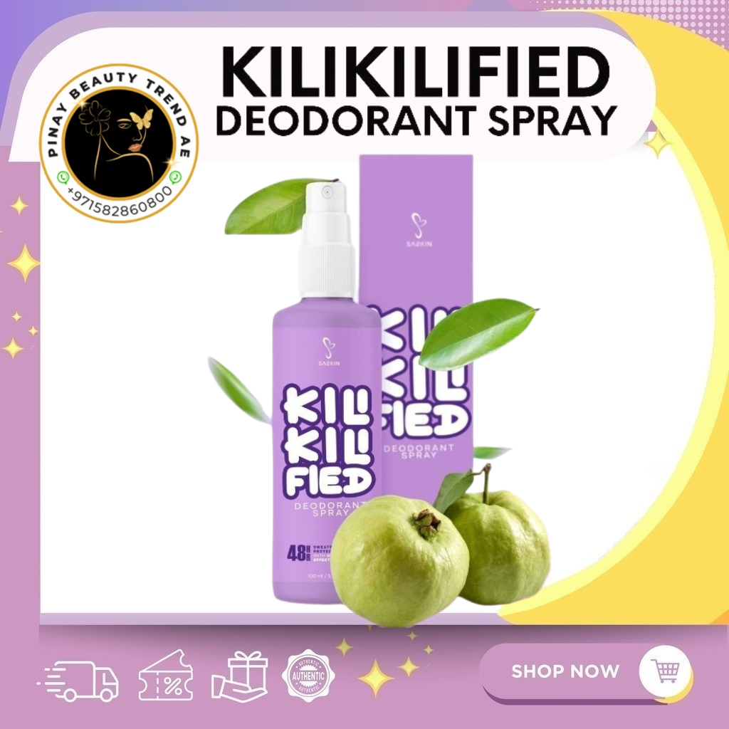 Saskin Kili Kilified Deodorant Spray 60ml