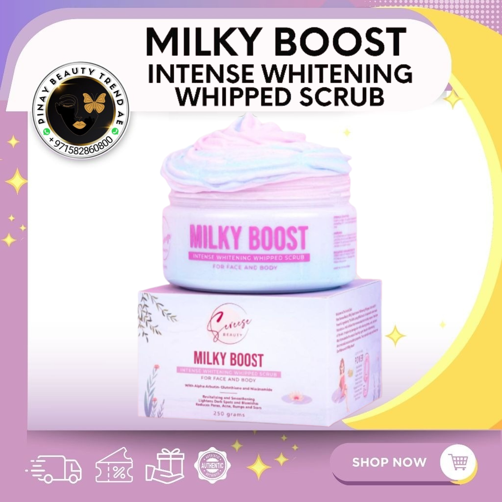 Sereese Milky Boost Instant Whitening Whipped Scrub 250ml