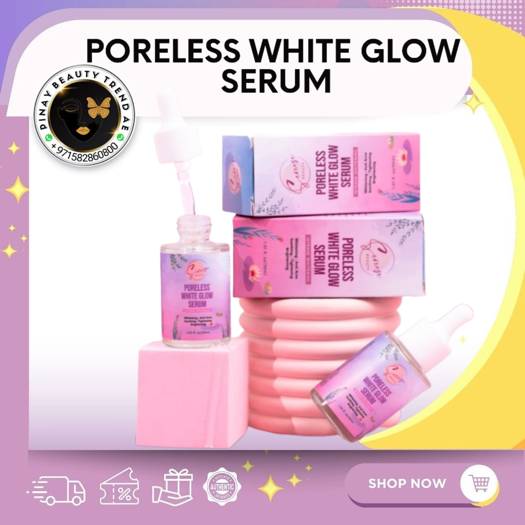 Sereese Poreless White Glow Serum Intense Whitening Skin Protection 30ML