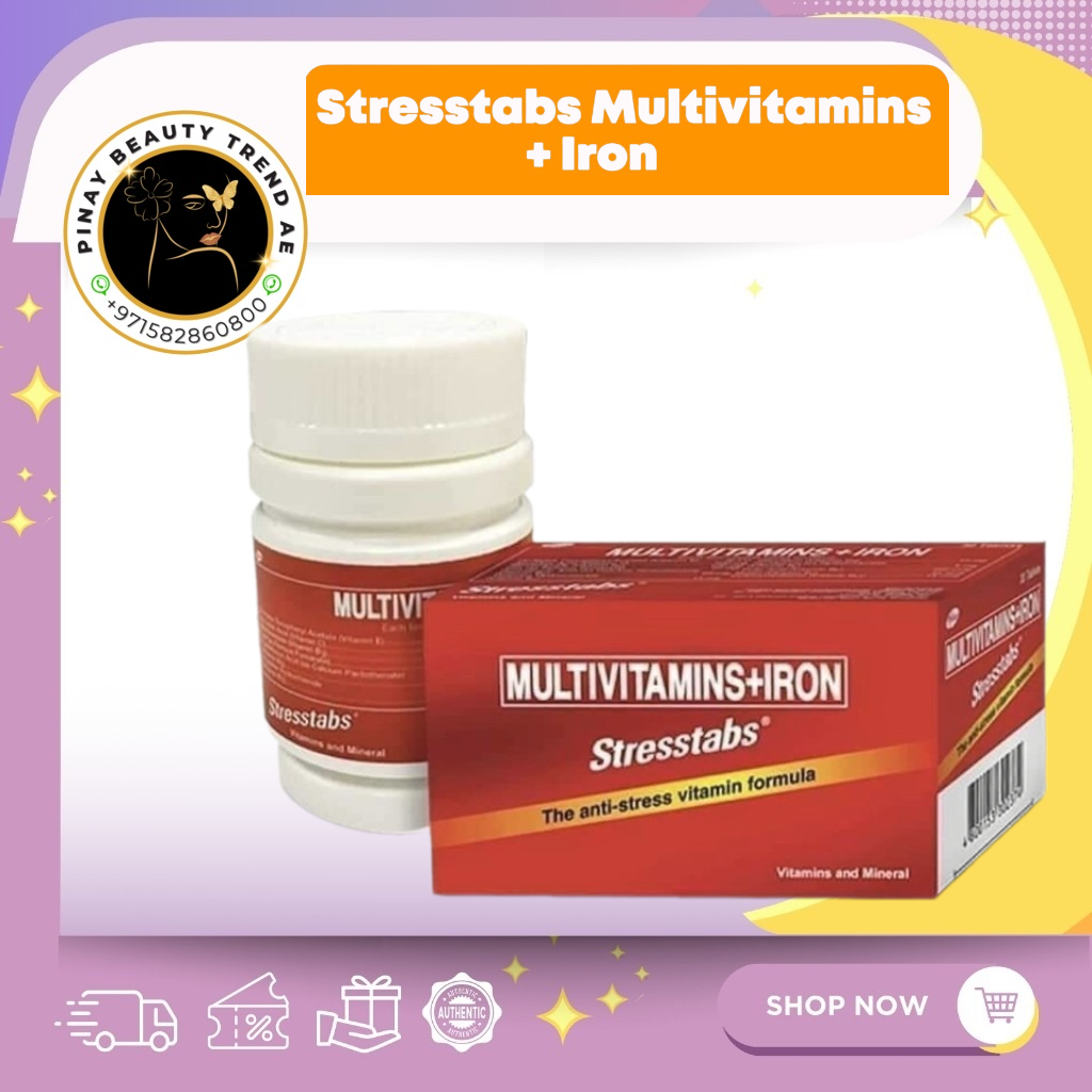 Stresstabs Multivitamins + Iron 30s