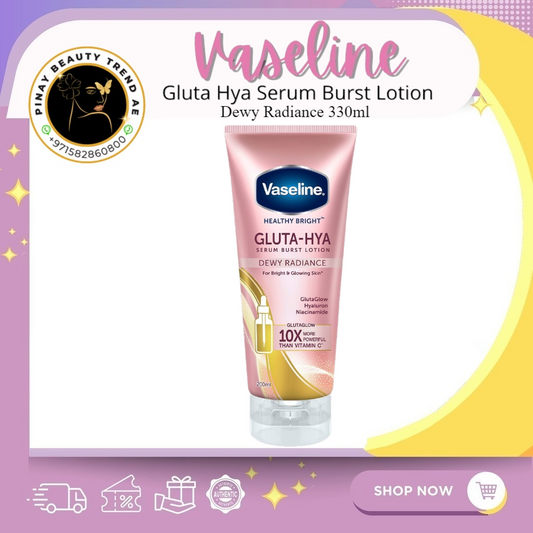 Vaseline Gluta-Hya Serum Burst Lotion Dewy Radiance 330ml