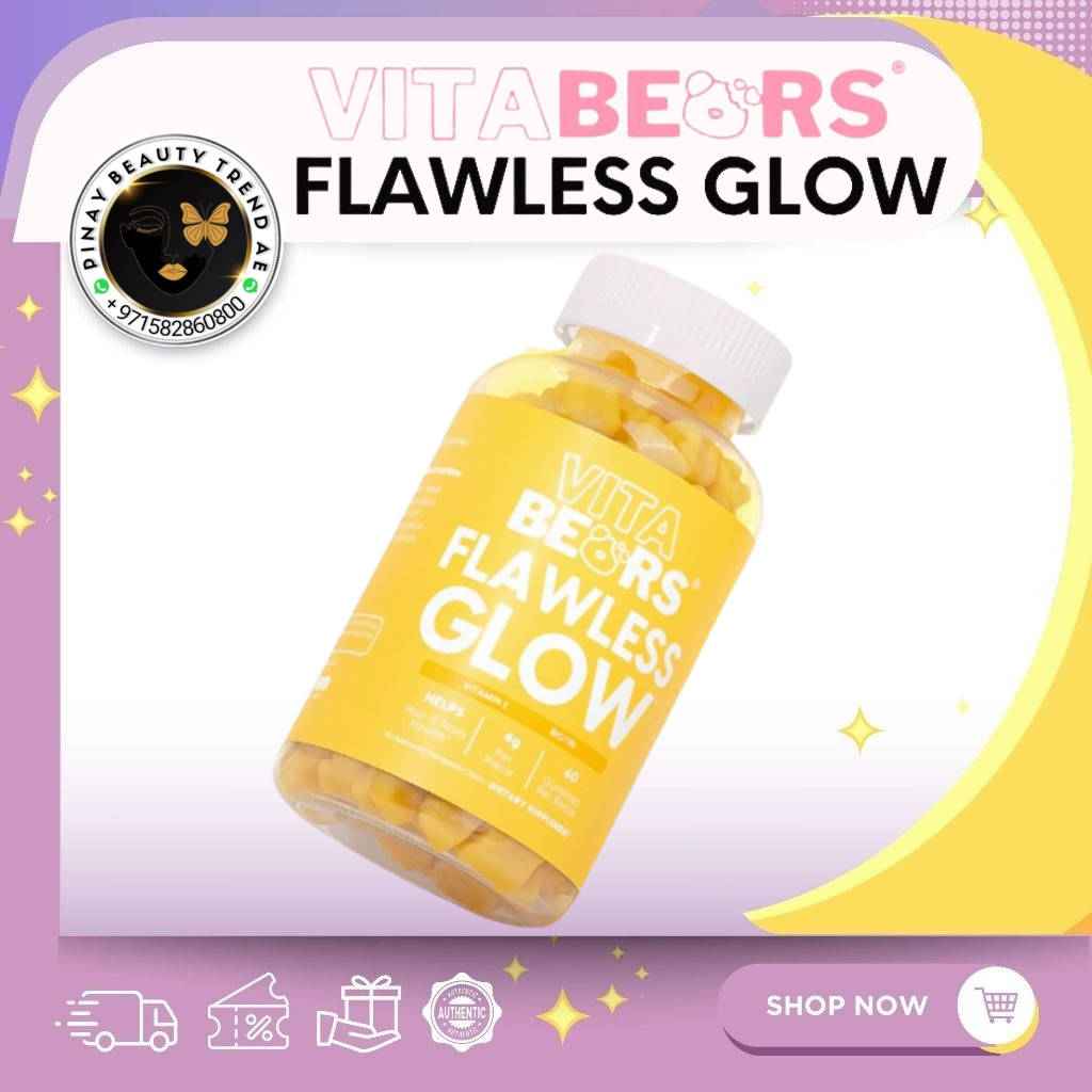 Vitabears Flawless Glow 60's Gummies