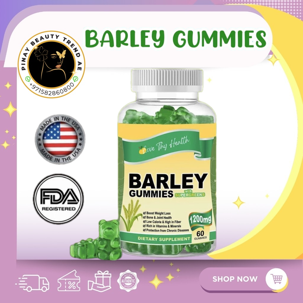 Love Thy Health Barley Gummies 60's